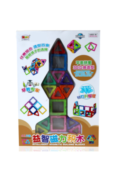【快乐伙伴磁力片积木百变提拉磁性积木磁铁拼装建构片益智儿童玩具】-母婴-建构/拼插积木_积木/拆装/串珠/拼图/配对玩具_玩具/模型/动漫/早教/益智_母婴用品-方星玩具-蘑菇街优店